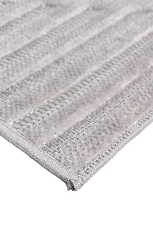 Dywan Multidecor Dora OUTDOOR na zewnątrz i do wewnątrz 80 x 150 cm romby szary 1 szt.