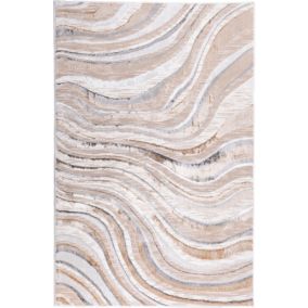 Dywan Multidecor Evaz 160 x 230 cm fala beżowy  1 szt.