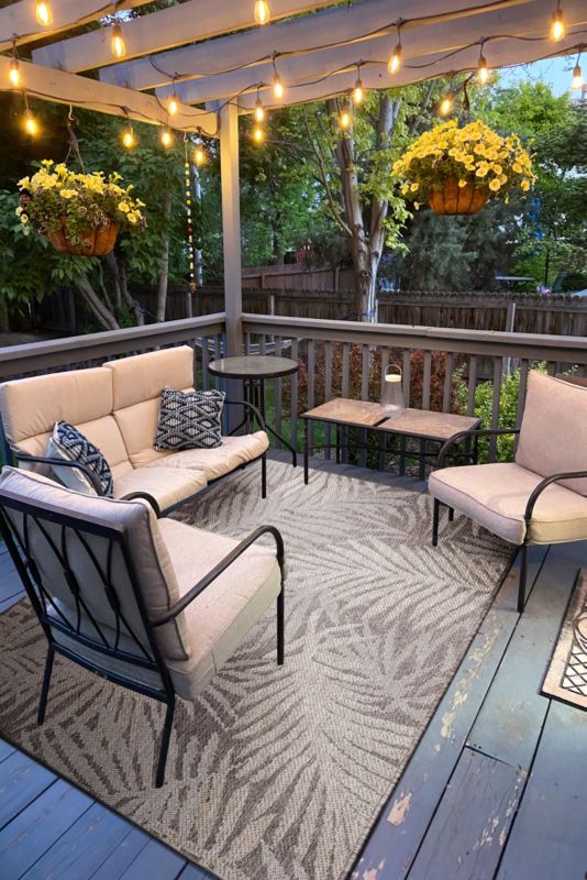 Dywan Multidecor Express New Outdoor na zewnątrz i do wewnątrz 60 x 100 cm palmy 1 szt.