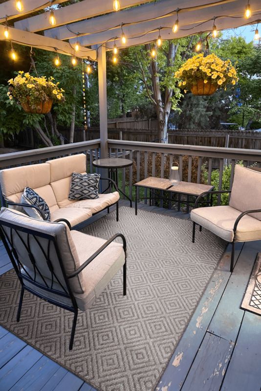 Dywan Multidecor Express New Outdoor na zewnątrz i do wewnątrz 60 x 100 cm romby 1 szt.