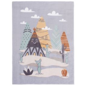 Dywan Multidecor Maximo Kids 80 x 150 cm pustynia szary 1 szt.