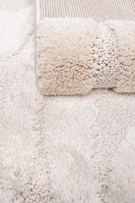 Dywan Multidecor Pisa 120 x 170 cm fala ivory 1 szt.