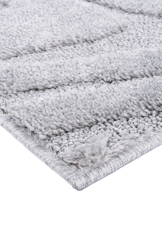 Dywan Multidecor Pisa 200 x 290 cm fala szara 1 szt.