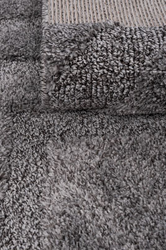 Dywan Multidecor Pisa 200 x 290 cm romby ciemny szary 1 szt.