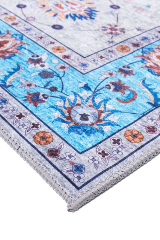 Dywan Multidecor Print Shine 120 x 170 cm klasyk turkusowy 1 szt.