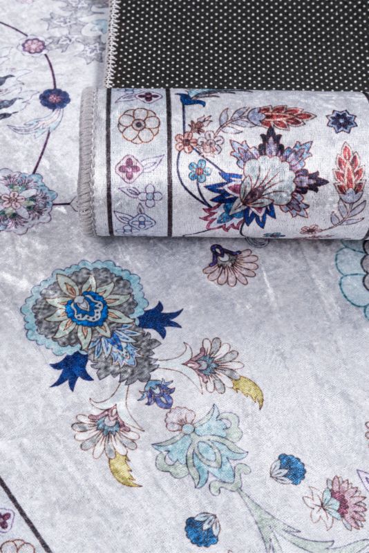 Dywan Multidecor Print Shine 160 x 230 cm klasyk szary 1 szt.