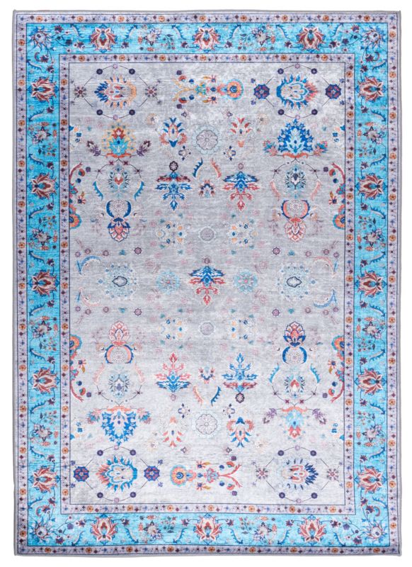 Dywan Multidecor Print Shine 160 x 230 cm klasyk turkusowy 1 szt.