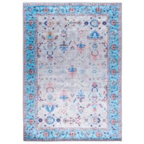 Dywan Multidecor Print Shine 160 x 230 cm klasyk turkusowy 1 szt.