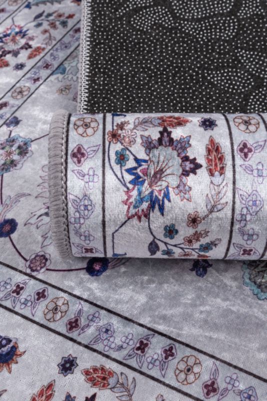 Dywan Multidecor Print Shine 70 x 140 cm klasyk szary 1 szt.