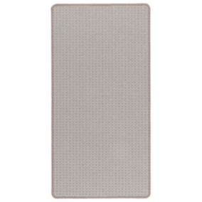 Dywan Multidecor Sanremo płaskotkany na piance 80 x 150 cm jasny szary 1 szt.