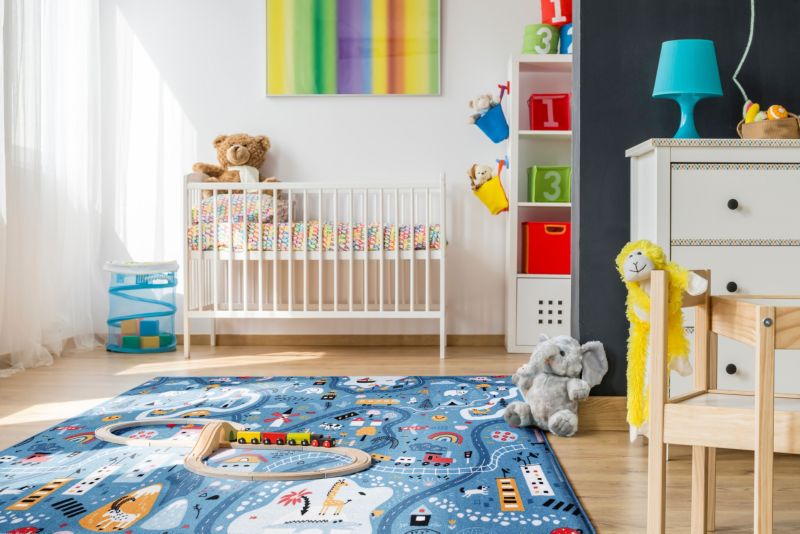 Dywan Multidecor Stella Ulice 120 x 170 cm niebieski 1 szt.
