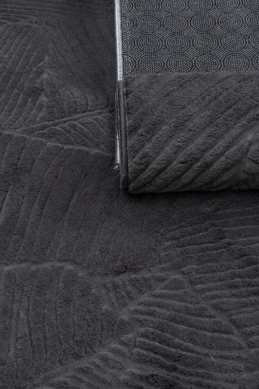 Dywan Multidecor Stilo New 80 x 150 cm liść bananowca ciemny szary 1 szt.