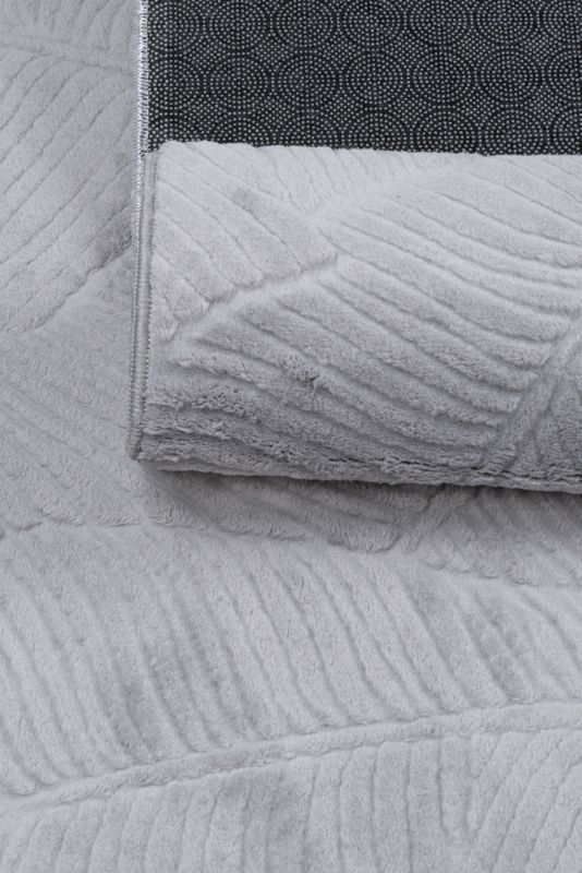 Dywan Multidecor Stilo New 80 x 150 cm liść bananowca szary 1 szt.