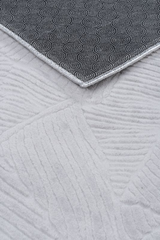 Dywan Multidecor Stilo New 80 x 150 cm liść bananowca szary 1 szt.