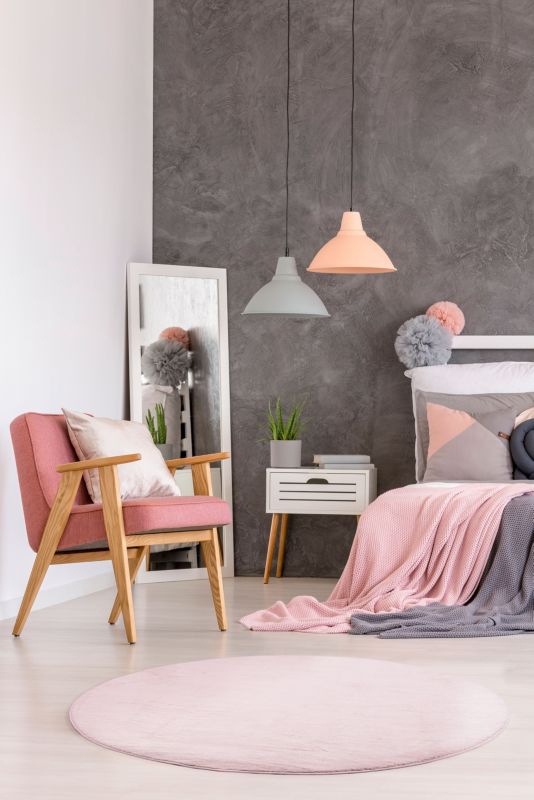 Dywan Multidecor Teddy-May 100 cm koło różowy 1 szt.