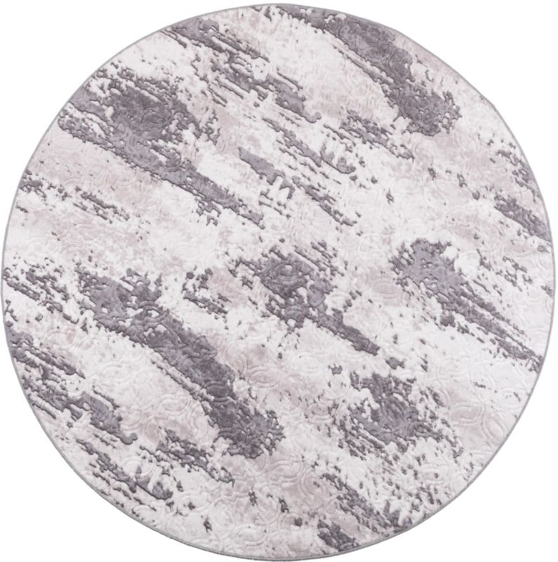 Dywan Multidecor Vision 120 cm koło przecierka szaro-antracytowa 1 szt.