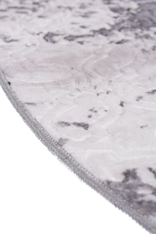Dywan Multidecor Vision 120 cm koło przecierka szaro-antracytowa 1 szt.
