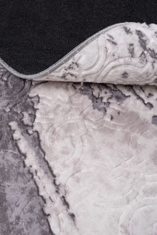 Dywan Multidecor Vision 120 cm koło przecierka szaro-antracytowa 1 szt.