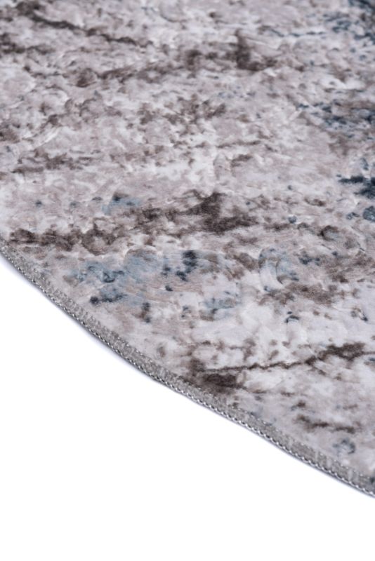 Dywan Multidecor Vision 120 cm koło przecierka szaro-granatowa 1 szt.