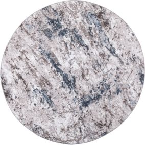 Dywan Multidecor Vision 150 cm koło przecierka szaro-granatowa 1 szt.