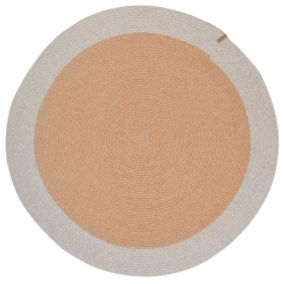 Dywan okrągły Direct Home and Garden naturalny szary 100 cm 1 szt.