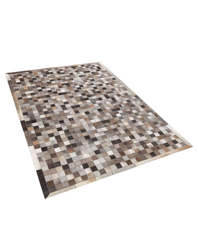 Dywan patchwork skórzany 160 x 230 cm wielokolorowy Armutlu 1 szt.