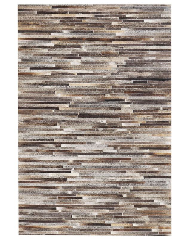 Dywan patchwork skórzany 160 x 230 cm wielokolorowy Tuzluca 1 szt.
