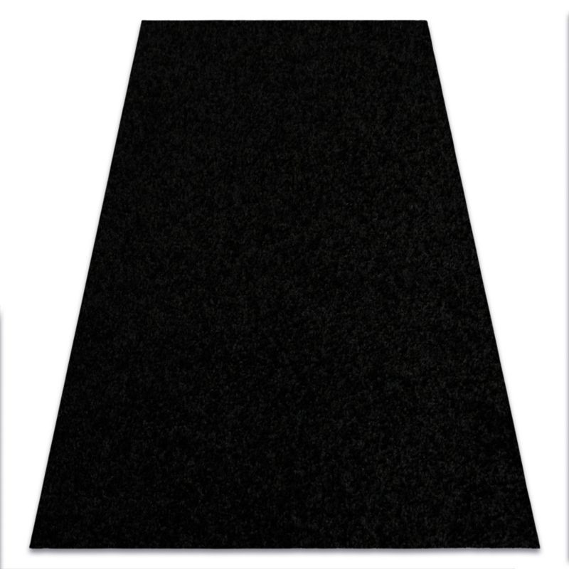 Dywan RugsX 200x200 cm czarny 64147 1 szt.
