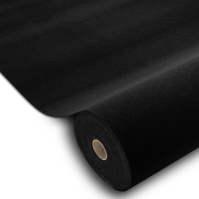 Dywan RugsX 200x560 cm czarny 113722 1 szt.