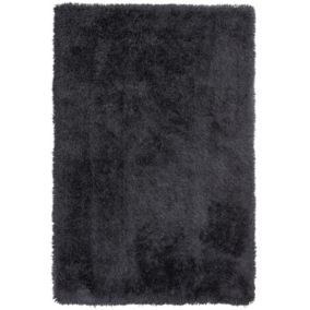 Dywan shaggy 140 x 200 cm czarny Cide 1 szt.