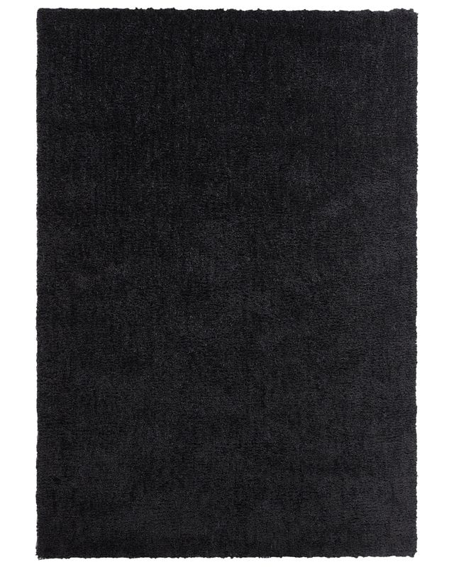 Dywan shaggy 160 x 230 cm czarny Demre 1 szt.
