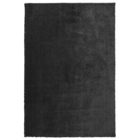 Dywan shaggy 160 x 230 cm czarny Evren 1 szt.