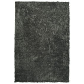 Dywan shaggy 200 x 300 cm ciemnoszary Evren 1 szt.