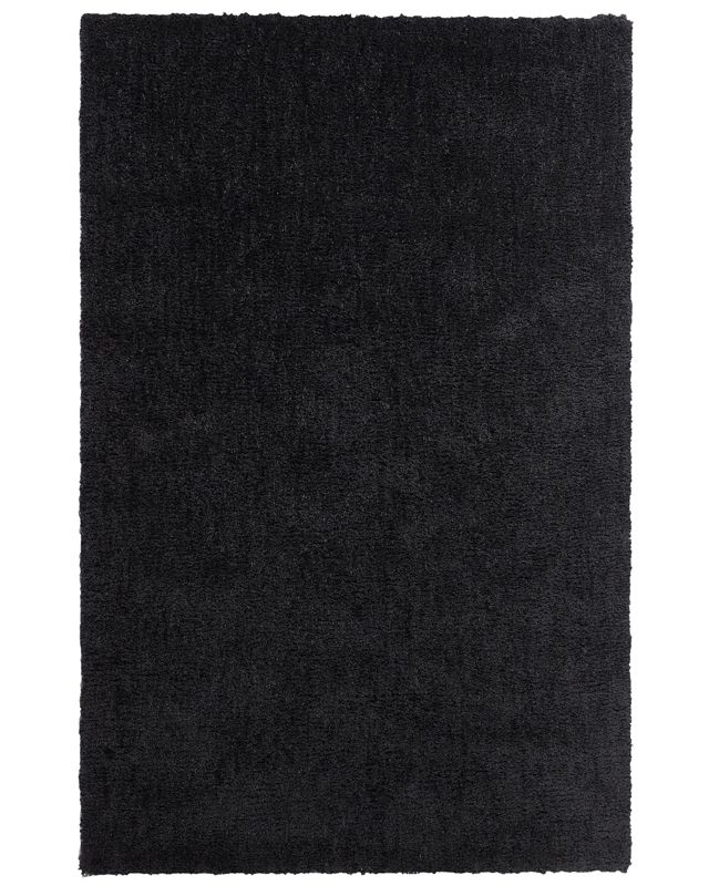 Dywan shaggy 200 x 300 cm czarny Demre 1 szt.