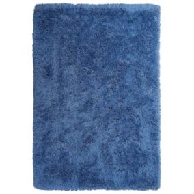 Dywan shaggy 200 x 300 cm niebieski Cide 1 szt.