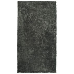 Dywan shaggy 80 x 150 cm ciemnoszary Evren 1 szt.