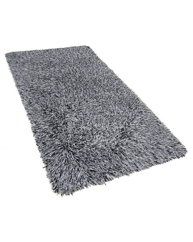 Dywan shaggy 80 x 150 cm czarno-biały Cide 1 szt.