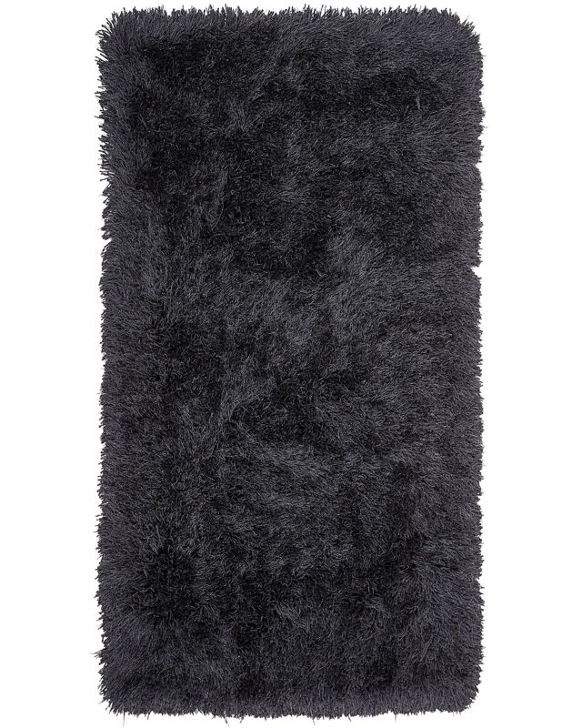 Dywan shaggy 80 x 150 cm czarny Cide 1 szt.