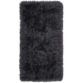 Dywan shaggy 80 x 150 cm czarny Cide 1 szt.