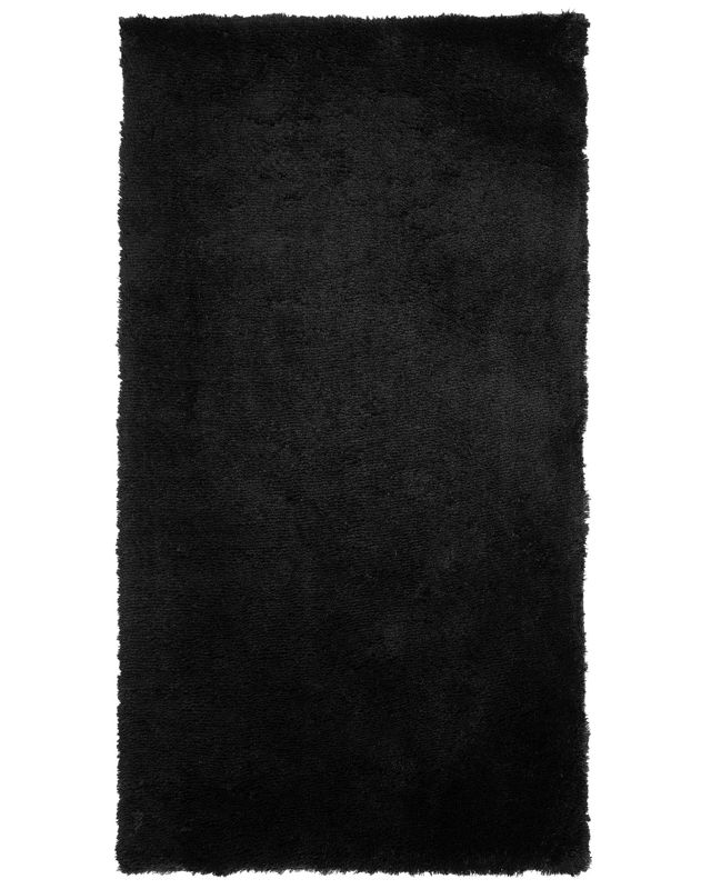 Dywan shaggy 80 x 150 cm czarny Evren 1 szt.