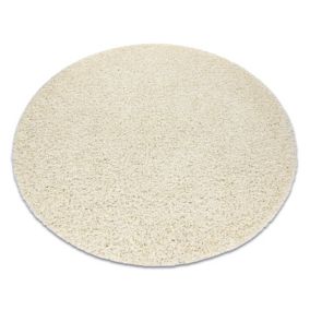 Dywan Soffi RugsX koło 80 cm krem AF236 1 szt.