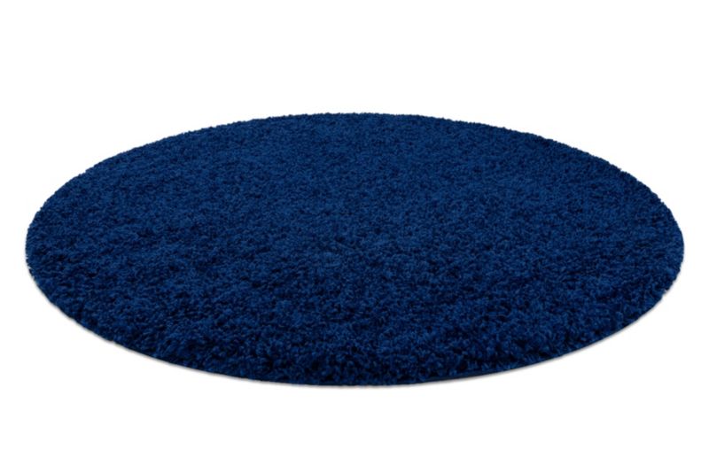 Dywan Soffi RugsX koło 80 cm niebieski AF239 1 szt.