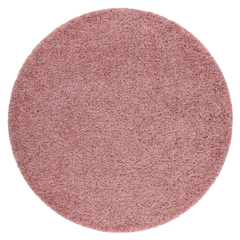 Dywan Soffi RugsX koło 80 cm róż AF242 1 szt.