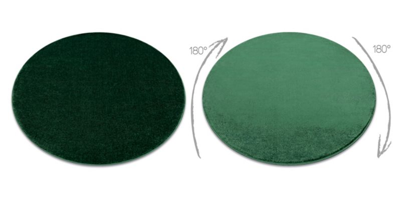 Dywan Softy RugsX koło 120 cm zieleń AF893 1 szt.