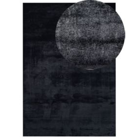 Dywan sztuczne futro królika 160 x 230 cm czarny Mirpur 1 szt.