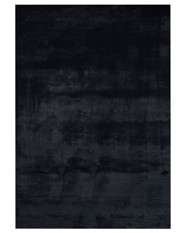 Dywan sztuczne futro królika 160 x 230 cm czarny Mirpur 1 szt.