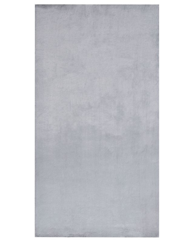 Dywan sztuczne futro królika 80 x 150 cm szary Mirpur 1 szt.