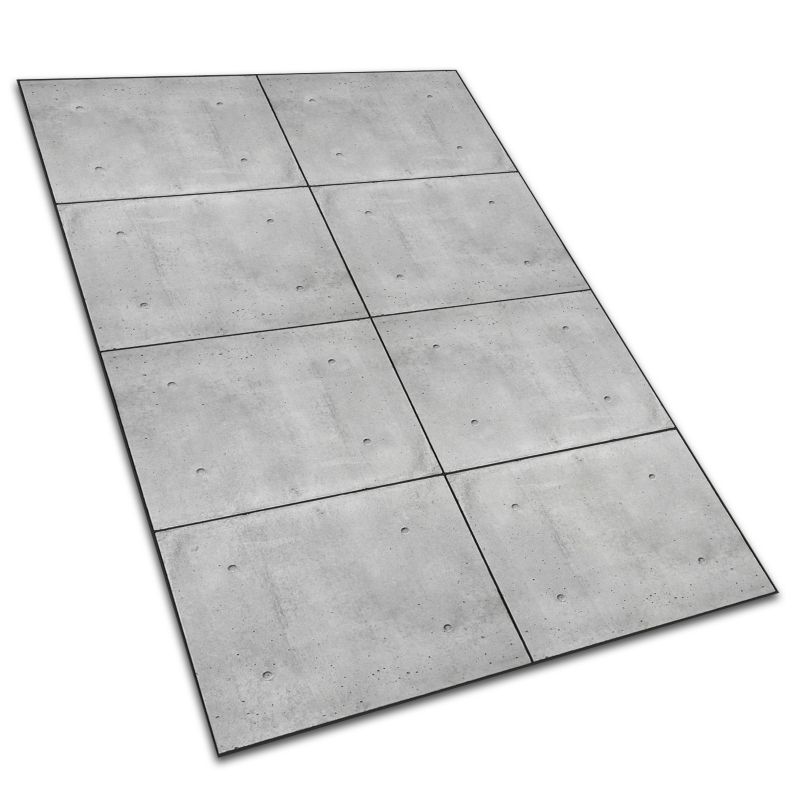 Tulup Terasový koberec 60x90 cm Na terasu a balkón Betonové desky 1 ks.