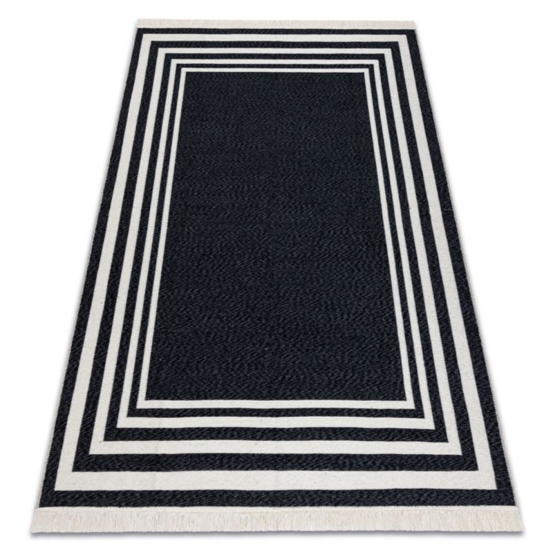 Dywan TWIN RugsX 80x150 cm czarny D1374 1 szt.