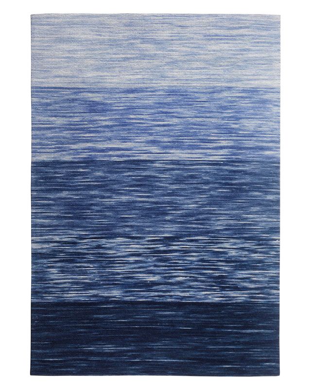 Dywan wełniany 140 x 200 cm niebieski Kapakli 1 szt.